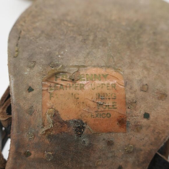 Freebird by Steven Penny Gladiator Sandals Women's 10 Strappy Leather Block Heel - Picture 4 of 6